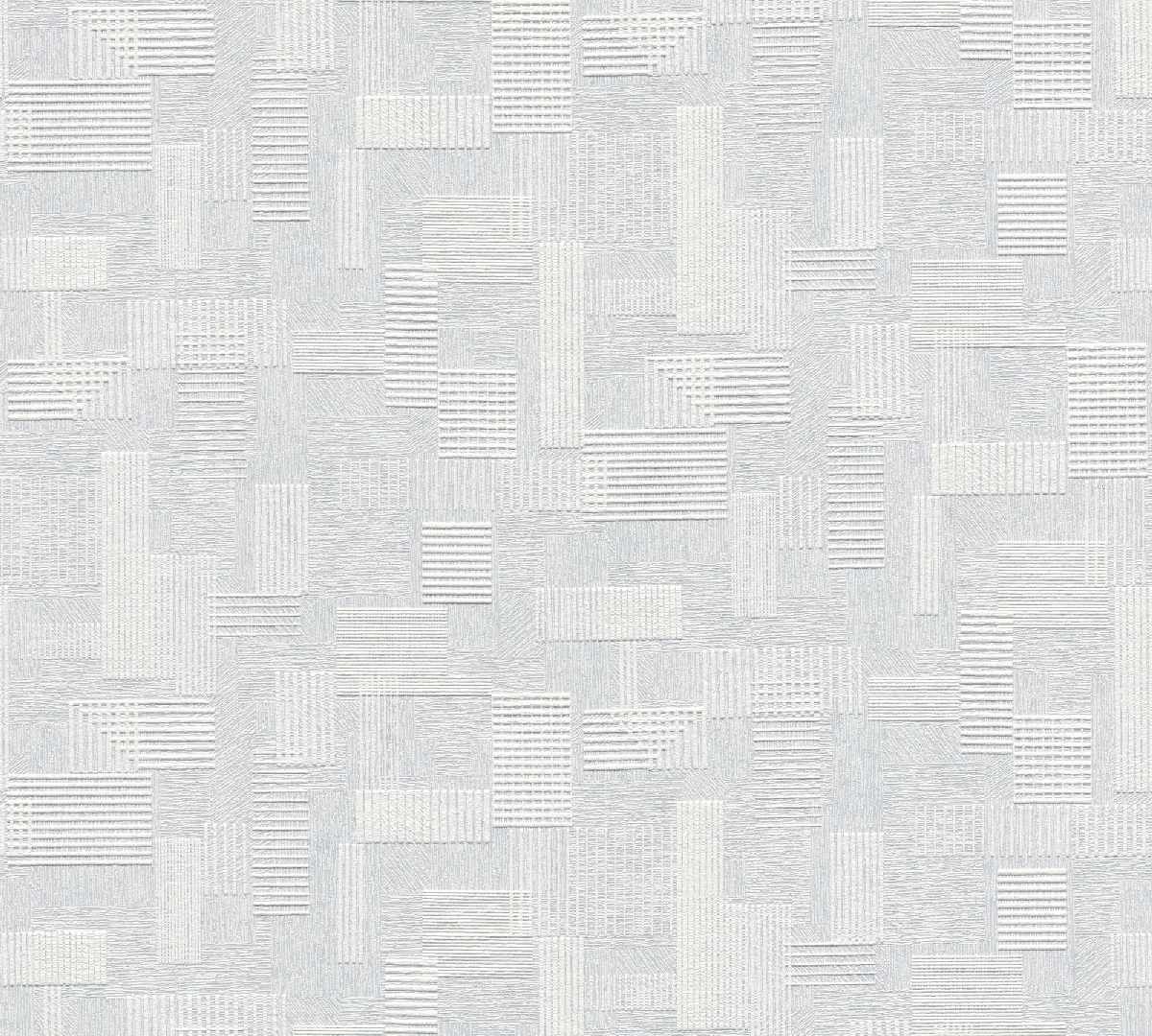 Vliestapete Meistervlies Create 262516 - Geometrische Tapete Muster - ÜberstreichbarWeiß